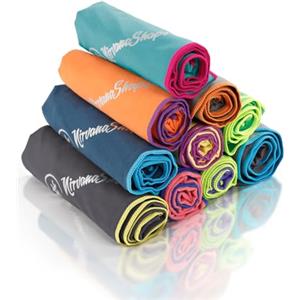 NirvanaShape Asciugamano Microfibra | 14 colori | 8 taglie | Asciugatura Rapida, Leggero, Assorbente | Asciugamano da Viaggio/Asciugamano da Bagno | Ideale per Viaggi, Spiaggia, Yoga, Sauna