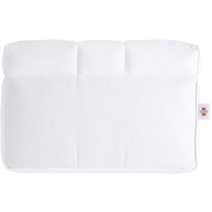 B&Z Luxury BZ LUXURY MEDIDOWN Cuscino Letto 60x40x12 - Doppio Supporto per Schiena e Fianco - Lato Morbido e Lato Rigido - Altezza Extra 12 cm - Ergonomico Traspirante | Supporto Cervicale