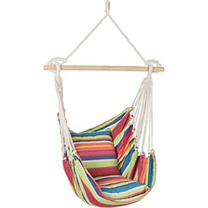 Yellowshop - Amaca sospesa da giardino pensile poltrona imbottita altalena da esterno PAM Multicolor