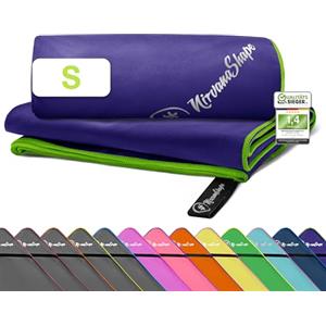 NirvanaShape Asciugamani in microfibra | assorbenti, leggeri, asciugano in fretta | Asciugamani da bagno, asciugamani da viaggio, spiaggia, asciugamani sportivi | Ideali per fitness, yoga, sauna