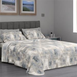 Dorian Home- Set Lenzuola Matrimoniale Cotone 100% Puro, Completo Lenzuola Matrimoniali Sopra 245x290, Lenzuolo con Angoli Sotto 180x200, Federe Cuscino Letto 50x80, Completo Letto Morbido Certificato