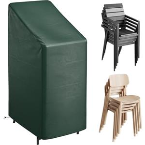 WOLTU Copertura Protettiva per Sedie, Sdraio da Esterno in PE, Copertura per Mobili da Giardino 68x96x110/150 cm Telo Anti-UV Impermeabile Resistente allo Strappo