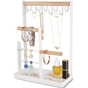 ProCase Portagioie Porta Collane da Tavolo, Espositori per Gioielli da Appendere, Appendi Gioielli Donna, Espositore Gioielli Portacollana Portagioielli per Orecchini Bracciali Anelli