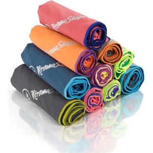 NirvanaShape Asciugamano Microfibra | 14 colori | 8 taglie | Asciugatura Rapida, Leggero, Assorbente | Asciugamano da Viaggio/Asciugamano da Bagno | Ideale per Viaggi, Spiaggia, Yoga, Sauna