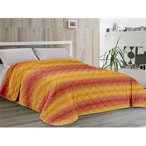 Dorian Home - Trapuntino Leggero Matrimoniale 260x270 100% Puro Cotone Morbido Certificato Traspirante, Copriletto Estivo e Autunnale Trapuntato Ideale 4 Stagioni, Trapunta Primaverile Mezza Stagione