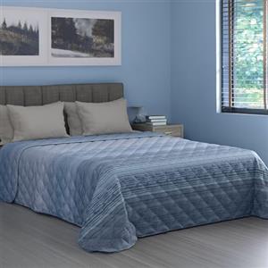 Dorian Home - Trapuntino Leggero Matrimoniale 260x270 100% Puro Cotone Morbido Certificato Traspirante, Copriletto Estivo e Autunnale Trapuntato Ideale 4 Stagioni, Trapunta Primaverile Mezza Stagione