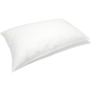 Vico Casa® PIUMETTA Cuscino Letto in piuma d'oca 50x80cm - Guanciale per letto con tessuto 100% cotone e imbottitura in piumetta d'oca bianca