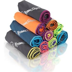 NirvanaShape Asciugamano Microfibra | 14 colori | 8 taglie | Asciugatura Rapida, Leggero, Assorbente | Asciugamano da Viaggio/Asciugamano da Bagno | Ideale per Viaggi, Spiaggia, Yoga, Sauna