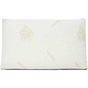BIANCHERIAWEB Guanciale Cuscino Letto 50x80cm Anallergico Memory Cervicale MOD. Aloe