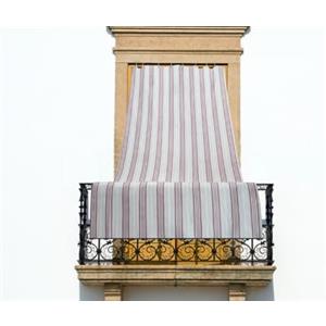 BIANCHERIAWEB Tenda Da Sole A Caduta Per Esterno Balcone Casa Telo Ombra Modello Costarica 150x290 Marrone