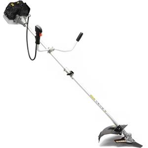 Wiltec Decespugliatore e Tagliabordi 2in1, motore a benzina, 1,76 CV 1,3kW, 6500 giri/min