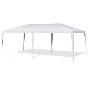 RELAX4LIFE Gazebo Giardino 3x6M/3x9M Modulare con 0/4/5/6/8 Pareti e Finestre, per Feste/Matrimoni/Mercati, Resistente a Pioggia e Sole, Facile Montaggio (3X6M-Senza Pannelli Laterali)