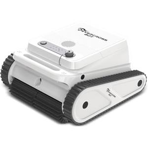 EVERCROSS BOT U8 Robot Piscina Senza Fili, Pulizia Fondo, Pareti e Linea Galleggiamento, 4 modalità, 120 Min di Autonomia, Navigazione Intelligente, Parcheggio Automatico, Fino a 200㎡ (Bianco)