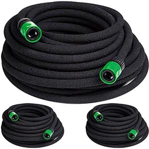 Gardebruk Deuba Tubo Irrigazione a Goccia 45m Tubo Poroso Innaffiare Giardino Installazione Sopra Sotto Terra