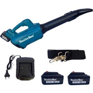 DE ROSA SHOP Soffiatore a Batteria per Giardino, Soffiatore Elettrico con 2 Batterie 4.0Ah, Potente Soffiafoglie, con 6 Velocita Variabili per la Cura del tuo Giardino.