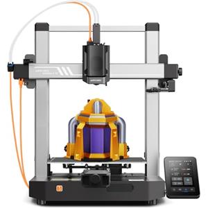ANYCUBIC Kobra 3 V2 Stampante 3D, Stampante Multicolore con 4/8 Opzioni di Colore, 600mm/s ad Alta Velocità, Facile Impostazione con Livellamento Automatico Aggiornato,Ampia Compatibilità di Materiali