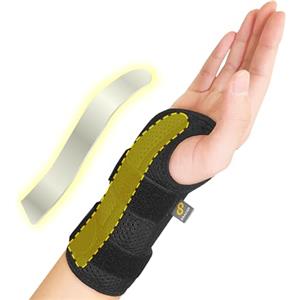 Bracoo Tutore Polso, Polsiera Ortopedica Regolabile e Traspirante per Destro e Sinistro, Polsiera del Polso per Artrite, Tendinite, Distorsione (WB31)