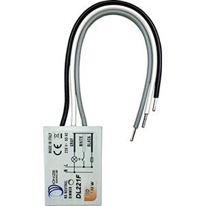 IONIZE Electronic Labs IONIZE DL221F - Dimmer senza Neutro 130W LED, installazione da incasso a pulsante, 230V