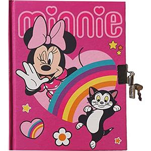CARTOON DIARIO SEGRETO MINNIE MOUSE CON LUCCHETTO DISNEY BAMBINA - WD21722