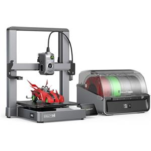 Creality Hi Combo (A)- Stampante 3D, 500 mm/s, stampa a colori, stampa silenziosa, rilevamento automatico RFID dei materiali di consumo, dimensioni di stampa 260 x 260 x 300 mm