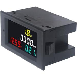 KETOTEK DC 7-20V 20A Voltmetro Amperometro Wattmetro 4 in 1 Multimetro Digitale Tester di Tensione Misuratore di Pannello Volt Amp Meter