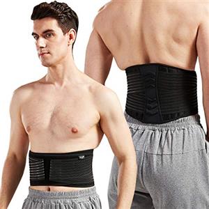 Bodyprox Supporto lombare per la schiena per uomini e donne (taglie forti da 127 a 177 cm)
