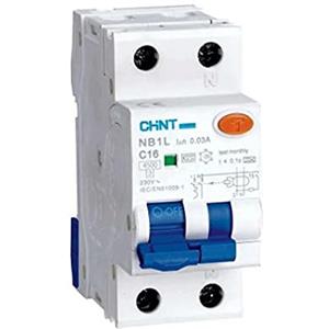 CHINT 203338 INTERRUTTORE MAGNETOTERMICO DIFFERENZIALE 32A 1P+N 2 MODULI