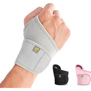 Bracoo Tutore Polso per Tendinite, Polsiera per Tendinite Polso, Ortopedica, Supporto Tunnel Carpale, Destro e Sinistro, WS10