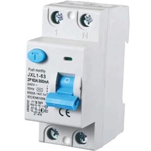 gloca Interruttore Differenziale Puro Salvavita 2P 300mA 220V-6KA CLASSE A 2 Moduli DIN (63 Ampere)