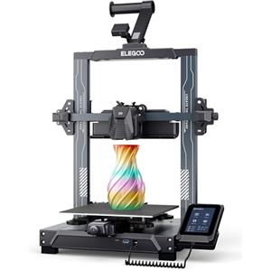ELEGOO Neptune 4 Stampante 3D, Alta Velocità Fino a 500 mm/s, Livellamento Automatico in 121 Punti, 300℃ Estrusore Diretto a Doppio Ingranaggio, Dimensioni di Stampa 225x225x265 mm³