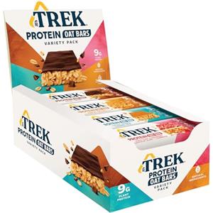 JB's TREK Barretta Proteica di Avena | Confezione Mista | Di Origine Vegetale | Senza Glutine | Adatto ai Vegani | 16 x 50g Barrette | 800g