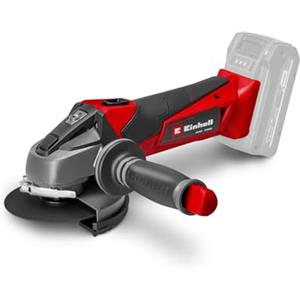 Einhell Smerigliatrice angolare a batteria TE-AG 18/115 Li-Solo Power X-Change (18 V, 115 mm diametro disco, 28 mm profondità taglio, soft start, senza disco, senza batteria)