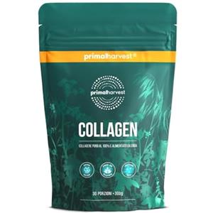 Primal Harvest Primal Collagen di Primal Harvest - Integratore in polvere con peptidi di tipo I e III per aiutare a migliorare capelli, pelle, unghie e articolazioni, per uomini e donne, 300 grammi