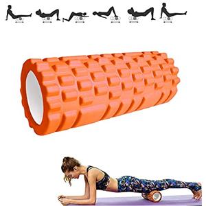 MAGIC SELECT Rullo Massaggio Muscolare. Fitness Rullo in Schiuma. Eva Foam Roller. Alleviare Il Dolore, Allenare i Muscoli, Massaggio della Schiena, Gambe. 33x14cm