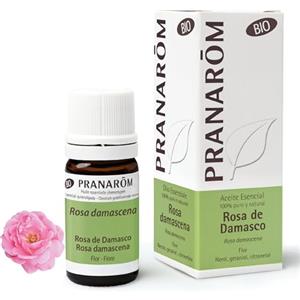 Pranarom PRANARÔM - Olio essenziale di Rosa Damascena - Distillazione dei Petali dei Fiori - Cura della Pelle Rughe Smagliature - Cura Emotiva - 5 ml