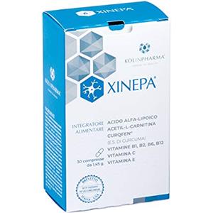 KOLINPHARMA® XINEPA® 30 compresse - L'integratore alimentare per il benessere del sistema nervoso periferico