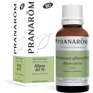 Pranarom PRANARÔM - Tea Tree BIO - Olio Essenziale Chemiotipizzato- Difese Naturali - 100% Puro E Naturale -OECT - 30 ml