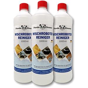 PandaCleaner detergente per robot lavapavimenti - 3L detersivo pavimenti offerta - Floor Cleaner - detergente pavimenti - Delicato su robot e pavimento + Particolarmente economico (3x 1L)