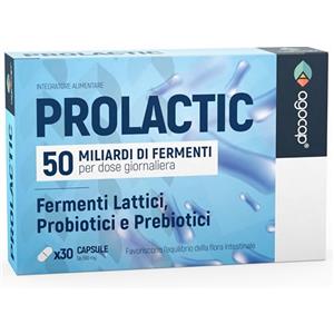 Agocap Fermenti Lattici Probiotici + Azione Rapida + Sollievo Immediato, PROBIOTICI ATTIVI 50 MLD CFU, lactobacillus gasseri, salivarius, rhamnosus. Fermenti Lattici Probiotici + Prebiotici, Multi Enzimi