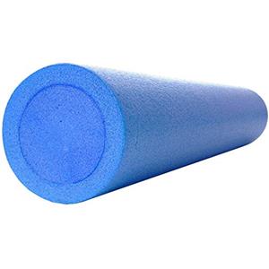KAWANYO - Foam Roller Standard Medio-Duro, Rullo per pilates, fisioterapia, fitness, yoga, massaggio, 90 cm, blu