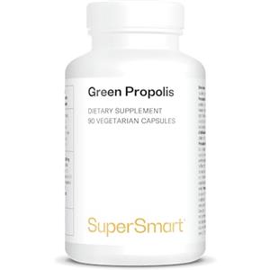 Supersmart Green Propolis - Estratto di Propoli Verde Brasiliana - Il Segreto di Salute dell'Alveare - Potente Antiossidante per l'Immunità - 90 Capsule - SuperSmart