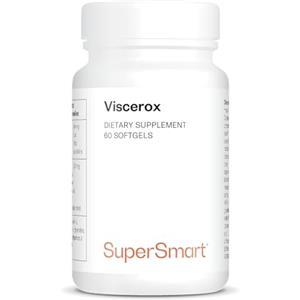 Supersmart - Viscerox - Brucia-grassi Addominale & Perdita di Peso - Integratore Antiossidante | No-OGM & Gluten Free - 60 Capsule Softgel