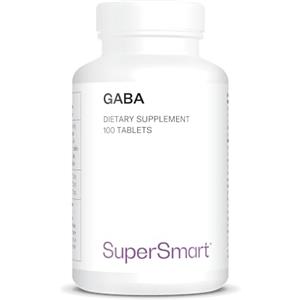 Supersmart - Gaba Anti Stress &amp; Anti Ansia | No-OGM &amp; Gluten Free - 100 Compresse