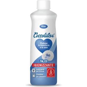 COCCOLATEVI Profumatore Bucato Lavatrice, Profumatore Igienizzante Talco 300 ml, Essenza Bucato Lavatrice e Asciugatrice, Profumatore Casa o Detergente Pavimento