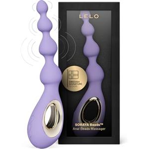 LELO SORAYA Beads Massaggiatore Anale con Perline, con Tecnologia Bow-Motion e 8 Modalità di Vibrazione, Vibratore Anale, Perle Anali, Violet Dusk