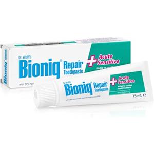 Bioniq® Repair Dentifricio Sensitive Acute - 1 x 75 ml - Riduce la sensibilità dei denti - Lenisce il nervo dentale e rigenera le gengive.