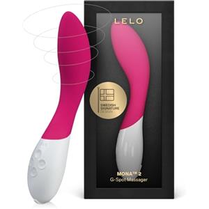 LELO MONA 2, Cerise Vibratore per Donna per la Stimolazione del Punto G, Vibratori, Vibratori Donna