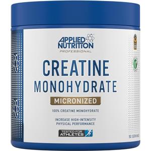 Applied Nutrition Creatina Monoidrato Micronizzata in Polvere, Aiuta a Migliorare le Prestazioni Fisiche ad Alta Intensità, Sapore Neutro (Unflavoured)