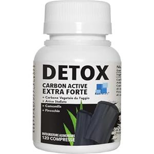 KutraLab CARBONE ATTIVO VEGETALE | Aerofagia E Meteorismo I 120 Compresse Ad Alto Dosaggio Con Carbone Vegetale | Eccezionale Per Ridurre Aria Nella Pancia