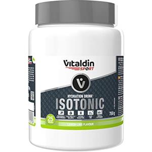 VITALDIN SPORT Hydration Drink Isotonic - Bevanda Isotonica in Polvere con Elettroliti, BCAA e Glutammina - Idratazione, Energia Rapida e Sostenuta - Running & Ciclismo; Gusto Lime - 750 g